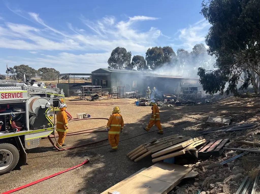 Structure fire at Mount Pleasant - 8 November 2023